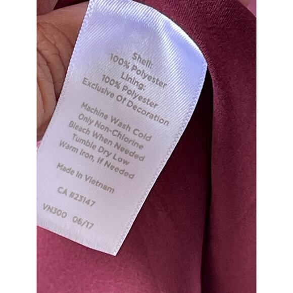 Talbots RSVP Bow Shoulder Confetti Print Fit & Flare Dress  EUC 22W - Picture 7 of 7